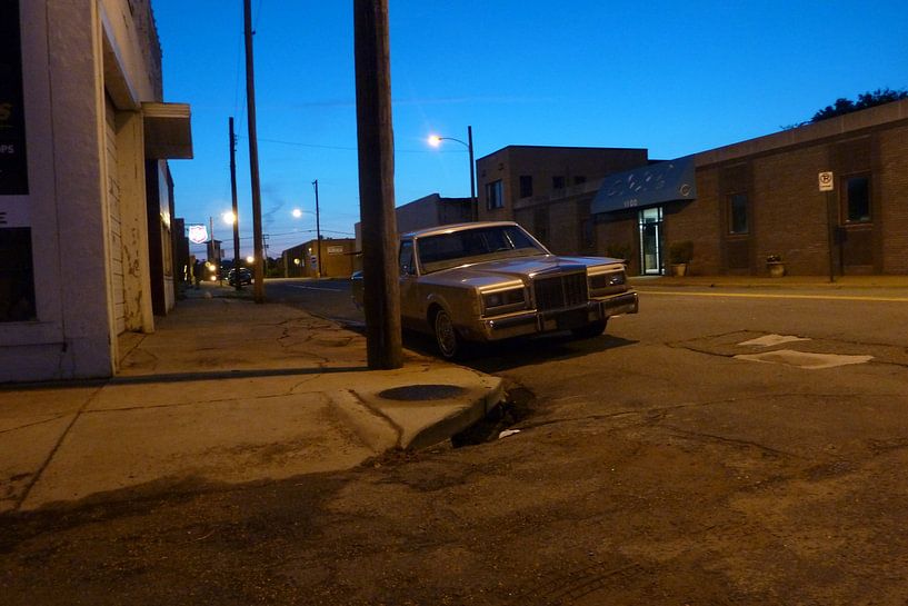 Silent Streets - Classic Car - Little Rock (VS) par Hans Koreman