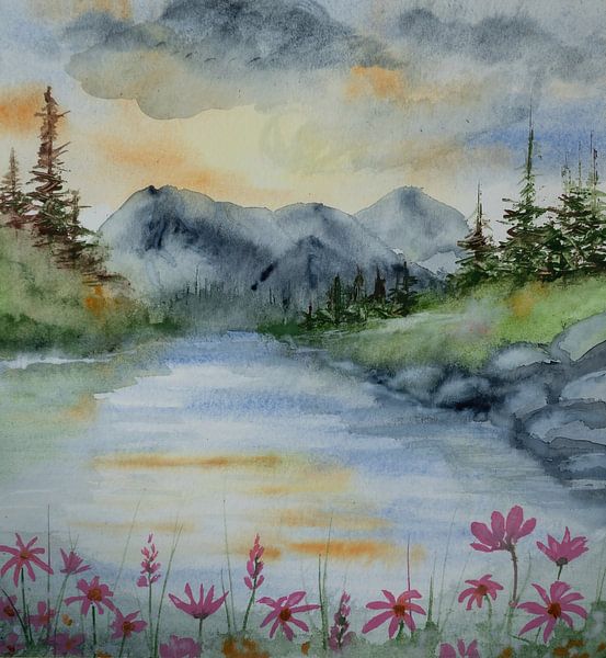 Watercolour part 53 by Tania Perneel