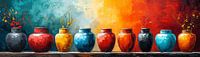 Kleurrijk Stilleven van Kunst Kriebels thumbnail