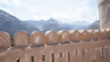 Berge des Oman von Frank Heinz