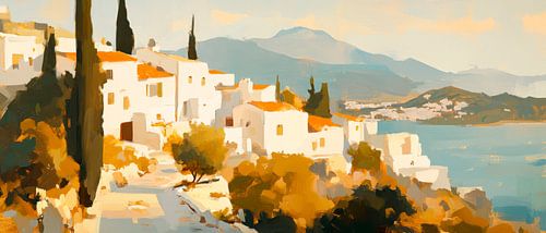 Mediterranean coast by Poster Art Shop