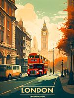 Vereinigtes Königreich London Retro