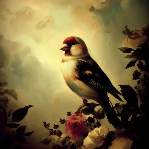 Putter in oude meesters stijl.