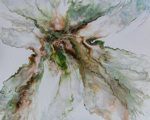 Abstract-Vloeiend en Levendig