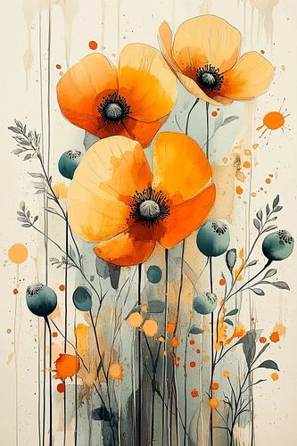 Flowers Watercolor no.6