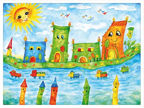 Life should be light-hearted, colourful and cheerful!