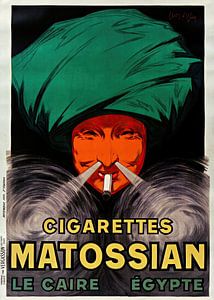 Leonetto Cappiello  - Cigarettes Matossian – Le Caire, Egypte (1926)