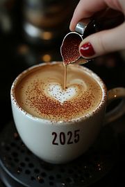 eine heiße Tasse Kaffee oder Cappuccino 2025