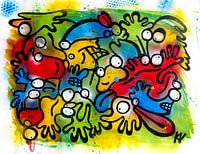 vlek, spot, spray