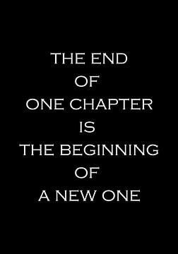 La fin d'un chapitre... | Texte inspirant, citation