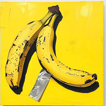 Combinaison de bananes sur Vlindertuin Art