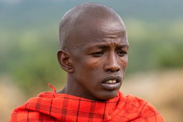 Masai leider. van Monique van Helden