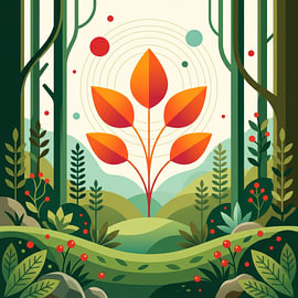 Les couleurs de la nature sur Jutta Maria Pusl