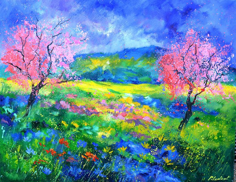 Blooming trees by pol ledent