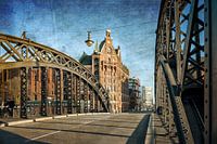 Hambourg : le pont Brooks vers la Speicherstadt