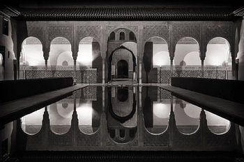 Alhambra bij nacht / Myrtenhof