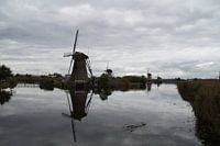 Kinderdijk, Alblasserdam, die Niederlande - Mühlenerbe