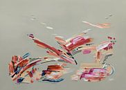 'Gaya' | Modern Abstract | Fliege kleiner Vogel, Fliege von Ceder Art Miniaturansicht