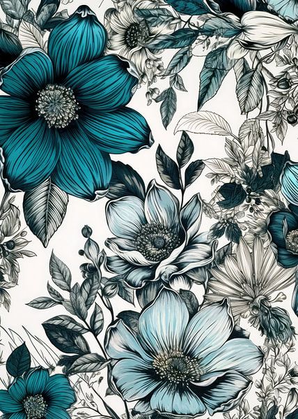Meadow pattern 51 #nature by JBJart Justyna Jaszke
