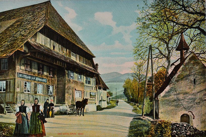 Gasthaus zum Himmelreich Zwarte Woud van Ingo Laue