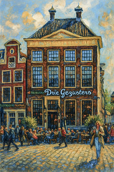 Zomerdag op de Grote Markt