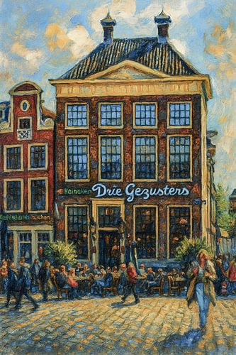 Summer day in the Grote Markt