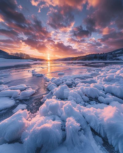 Matin paisible au bord de la mer