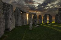 Stonehenge, the famous stone circle in England
