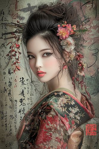 Japanisches Porträt