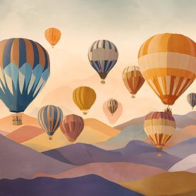 Heißluftballons von IamHome Studio