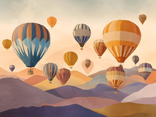 Heißluftballons