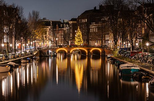 Gelukkig kerstfeest uit Amsterdam
