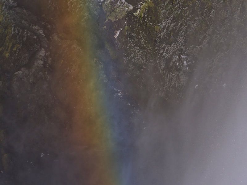 Rainbow in the spray by Timon Schneider