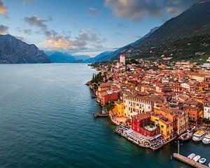 Malcesine am Gardasee von Michael Abid