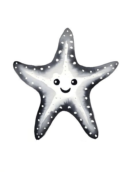 Starfish for nursery by Moody Mindscape