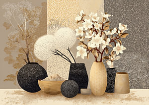 Blumenvasen | Moderne Blumenarrangements in Vasen