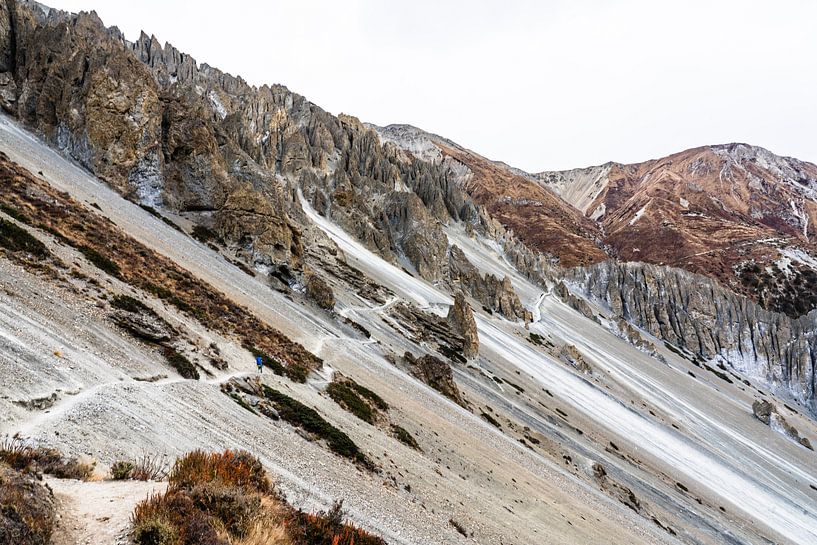 Sentier himalayen abandonné Népal par Tessa Louwerens