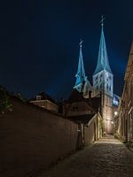 street to the Bergkerk, Deventer.