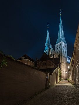 Straße zur Bergkerk, Deventer. von Meindert Marinus