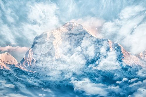 Annapurna gedeelte van de Himalaya