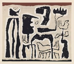 Willi Baumeister - Afrikanisch (Afrikanische Erzählung) (1950)
