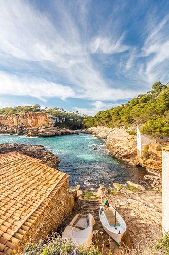 The idyllic bay of Cala S'Almonia, Calo des Moro, Mallorca by Christian Müringer