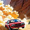 Rally Rush : Desert Drift Action sur PublicArt77