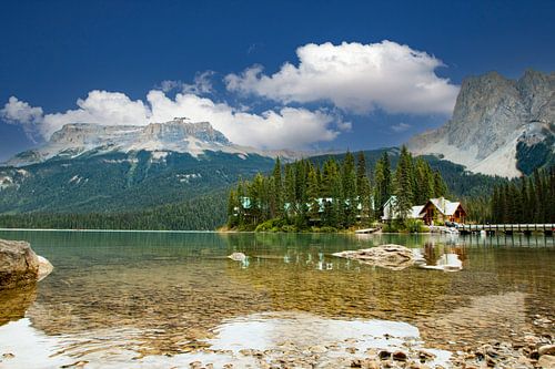 Lac Louise, parc national de Banff en Alberta, Canada sur Gert Hilbink
