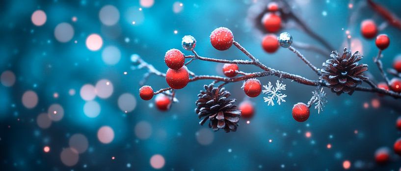 Weihnachtszauber von Poster Art Shop