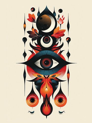 Totem œil céleste dans Ember Bloom