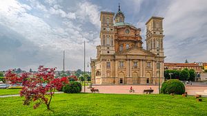 Sanctuaire de Vicoforte, Piémont, Italie.