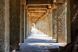 Hampi Bazaar - Karnataka by resuimages