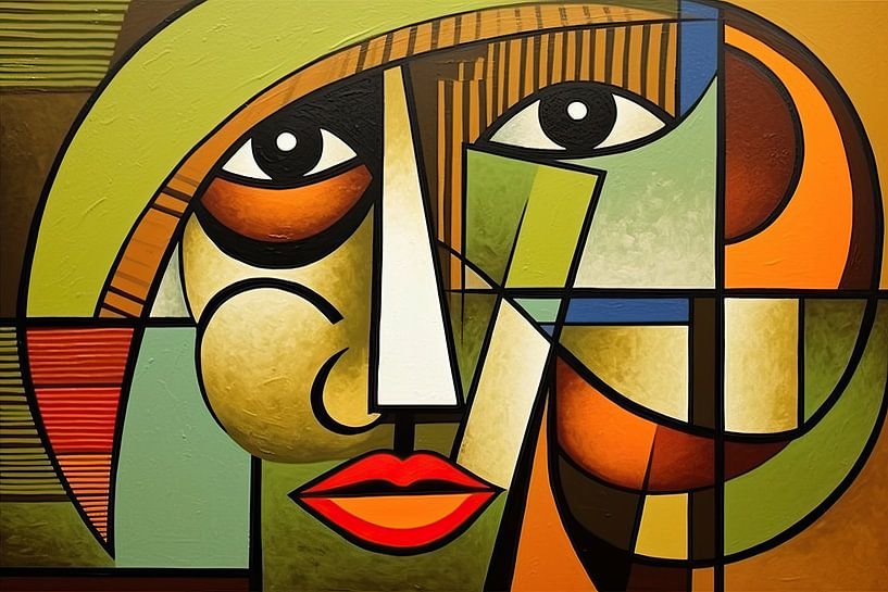 Picasso Piece No. 14.64 van ARTEO Schilderijen