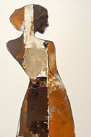 Silent Gaze by Abstract Painting